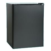 Haier HSB03BB Compact 2-2/3-Cubic-Foot Refrigerator/Freezer, Black