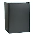 Haier HSB03BB Compact 2-2/3-Cubic-Foot Refrigerator/Freezer, Black