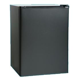 Haier HSB03BB Compact 2-2 3-Cubic-Foot Refrigerator Freezer, Black by Haier