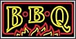 BBQ Lightbox Sign