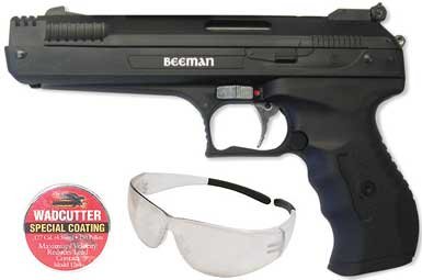 Beeman Sportsman Series P17 Pellet Air Pistol with Red Dot Sight