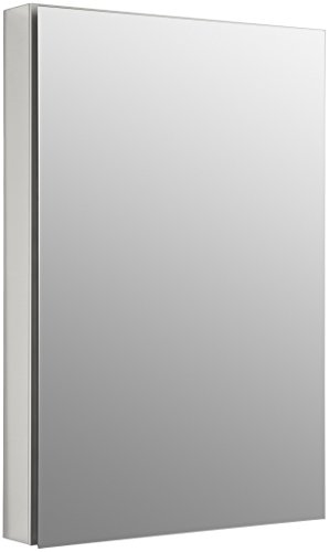 Kohler K-2943-PG-SAA Catalan Mirrored Cabinet with 170° Hinge, Satin Anodized Aluminum