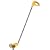 American Gardener Extension Handle with Wheels #SH10