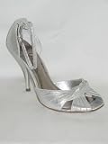 SAM EDELMAN Ankle Strap Pump in Silver