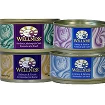 Wellness Surf and Turf Canned Variety Pack for Cats