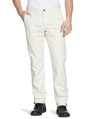 Ben Sherman Herren Hose MG00001, Gr. 36/32, Beige (dirty bleach 67W) Preisvergleich