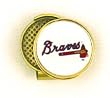 Atlanta Braves Hat Clip & Golf Ball Marker