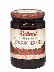 Roland Lingonberries, 14 oz
