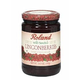 Roland Lingonberries, 14 oz