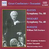 Symphony No. 88/Symphony No. 40/William Tell (Toscanini)