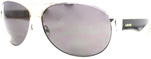 Levi Rxable Sunglass Mens Silver Metal 183 1 Aviator, Smoke Lens