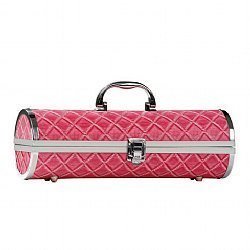 Black Quilted Gala Sassy Wine Tote 3060 BQ