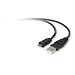 Belkin F3U151B06 - Cable USB (USB A, micro USB B, macho/macho, 360 Mbit/s, Negro, PVC)