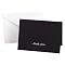 Jean M. Stamped Thank-You Notes- Black