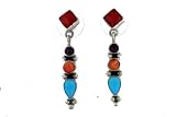 Handmade Navajo Turquoise Earrings