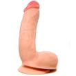 Ultra Realistic 8 Inch Phthalates Free Ballsy Dildo with Suction Cup