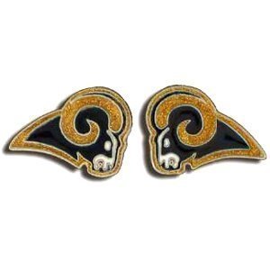 St. Louis Rams Stud Earrings - NFL Football Fan Shop Sports Team Merchandise