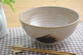 和食器　＜特大＞さぬき丼ぶり　刷毛目ちらし　大盛/和の器/ラーメン丼/大きめ/ボウル