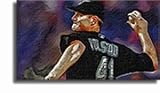 Completely Handpainted Baseball Sport Painting, Marlins Art, Oil on Canvas, with Option to Paint from Any Other Favorite Photograph or Picture, Unframed, Size 12" x 18" inch