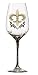 Wine Glass, Fleur De Lis