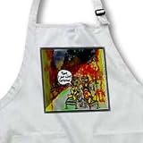 Londons Times Funny Music Cartoons - HOT Vacations In California - Aprons