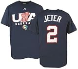 World Baseball Classic Name and Number T-shirt #2 Derek Jeter
