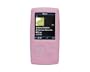 PCMICROSTORE Brand Premium Silicone Skin Case Cover with Belt Clip - Sports Armband - Sceen Protector - for Sony Walkman NWZ-A815 A815 A816 A818 , PINK