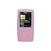 PCMICROSTORE Brand Premium Silicone Skin Case Cover with Belt Clip - Sports Armband - Sceen Protector - for Sony Walkman NWZ-A815 A815 A816 A818 , PINK