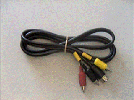 7 PIN DIN PLUG TO 3 PHONO PLUG CABLE