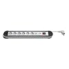 Wentronic Steckerdosenleiste �berspannungsschutz (6x Schuko Kindersicherung) 1,4 m
