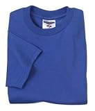 NEW JERZEES - Youth 50/50 Cotton/Poly T-Shirt True Royal-XL