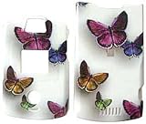Color Butterfly - Motorola RAZR V3 V3c V3m Hard Case - Protective Faceplate Cover