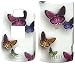Color Butterfly - Motorola RAZR V3 V3c V3m Hard Case - Protective Faceplate Cover
