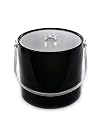 Mr. Ice Bucket 708-1 Regency Black Ice Bucket, 3-Quart
