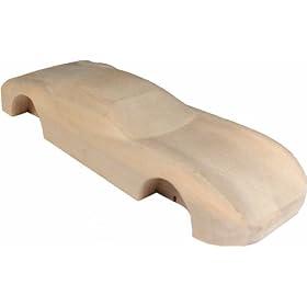Turbo GT Pre-Cut Pinewood Derby Car