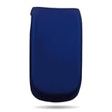 WIRELESS CENTRAL Brand Hard Snap-on Shield BLUE RUBBERIZED Faceplate Cover  ....