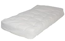 9 Inch Premium Cotton/Fibre Foam Futon Mattress - Full Size (54 x 75) NEW & IMPROVED!!!
