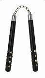 Nunchaku 12" Black Rd w/studs