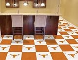 TEXAS LONGHORNS - CARPET TILES (18"x18")