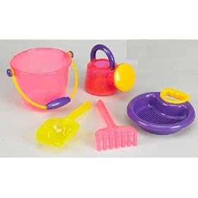 Small World Express Sand and Water Clearly Princess Beach Set