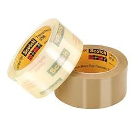 Click here to buy Commercial Performance Heavy-Duty Single Roll Packaging Tape, 48Mm x 50M, Tan (MMM37502TN) by 3M.