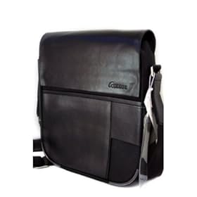 ASUS Eee PC 1005HA-PU1X-BK 10.1-Inch Black Netbook Fitted Classic Vertical Messenger Laptop Bag