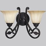 Progress Bathroom & Vanity 2 Bulbs Le Jardin Espresso