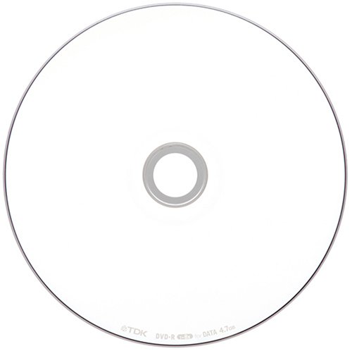 TDK DVD-Rデータ用 1-8倍速対応ホワイトプリンタブル(ワイド)50枚パック[DVD-R47PWDX50PK]画像2