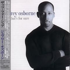 Thats for Sure by Jeffrey Osborne