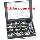 Ancor 100 Piece Tinned Copper Lug Kit W/ Crimper ANC-255001