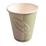 Biodegradable Hot Cup Capacity: 8oz. Box quantity 50.