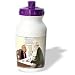 Londons Times Funny Dogs Cartoons - Upwardly Mobile Dogue De Bordeaux - Water Bottles