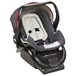 MiaModa Viva Infant Car Seat with Base - Gray/ Red