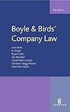 Boyle & Birds' company law